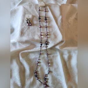 Beautiful Coldwater Creek Necklace/Earring Set NEW!!